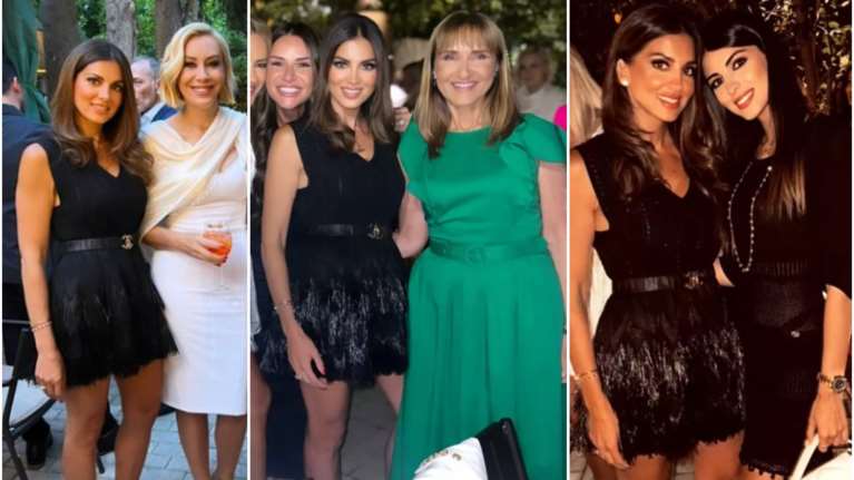 Σταματίνα Τσιμτσιλή: Diner birthday party στην Κηφισιά - Το μικρό μαύρο φόρεμα της εορτάζουσας και οι λαμπερές καλεσμένες