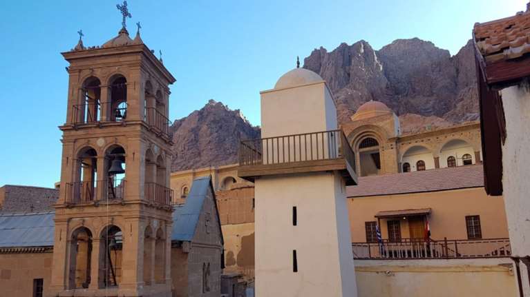 Λειτουργεί κανονικά η Μονή Σινά - &quot;Το μοναστήρι ανήκει στους μοναχούς, όπως η θάλασσα στα ψάρια της&quot; [βίντεο]