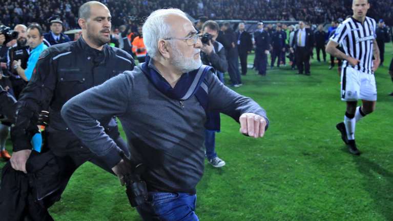 Δικάζεται σε δεύτερο βαθμό ο Ιβάν Σαββίδης για την εισβολή με όπλο στην Τούμπα το 2018