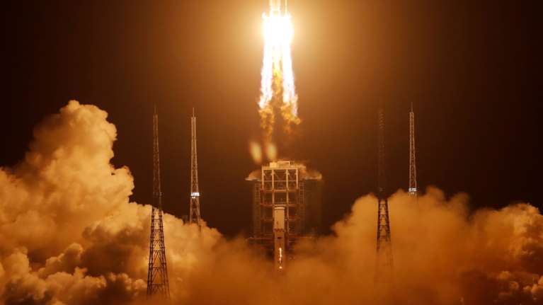 Η Τουρκία δοκίμασε πυραυλική μηχανή για αποστολή στη Σελήνη –  Ο Ερντογάν θέλει να &quot;καρφώσει&quot; την τουρκική σημαία [Βίντεο]