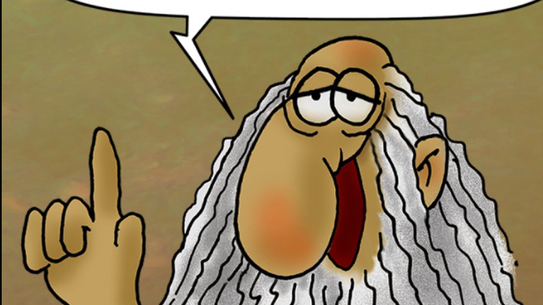 Νέο σκίτσο Αρκά: Η ατάκα του σοφού γέροντα για τον ανορθολογισμό με γνωστό σύνθημα