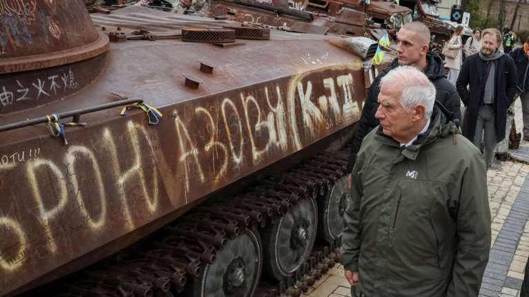 Μπορέλ για Ουκρανία: Αμέριστη η υποστήριξη της Ευρωπαϊκής Ένωσης