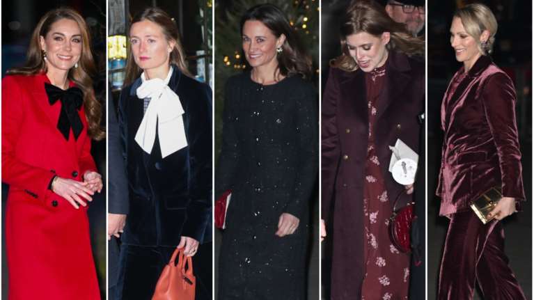 Οι royals αγαπούν το βελούδο: Τα κοινά στοιχεία στις πιο στιλάτες εμφανίσεις στη συναυλία της Κέιτ Μίντλετον