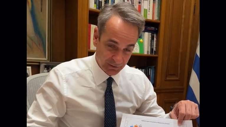 Μητσοτάκης: &quot;Πολύ καλά νέα στο μέτωπο των τιμών - Στο 1,10 ευρώ το λίτρο το πετρέλαιο φέτος από 1,37 το 2023&quot;