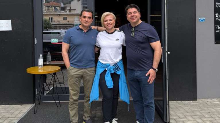 Για κυνήγι τρούφας στα Μετέωρα ο πρώην πρέσβης των ΗΠΑ, Τζορτζ Τσούνης - Μαζί με τον Κώστα Σκρέκα [εικόνες]