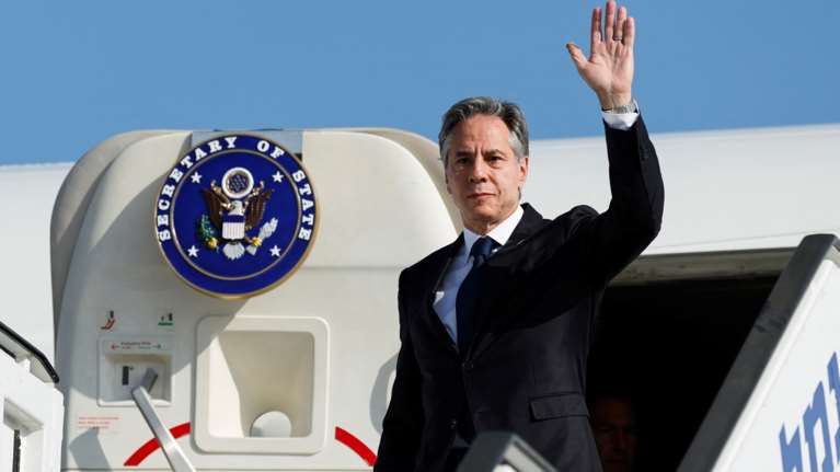 Στο Ισραήλ για δεύτερη φορά ο Μπλίνκεν: Συνομιλίες για ανθρωπιστική βοήθεια και απομάκρυνση αμάχων από την Γάζα