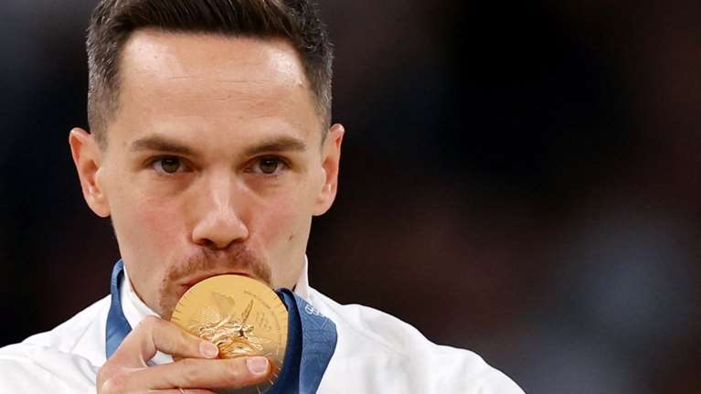 Ολυμπιακοί Αγώνες: Η απονομή του χάλκινου μεταλλίου στον Λευτέρη Πετρούνια - &quot;Μικρό break και... Λος Άντζελες ερχόμαστε&quot;