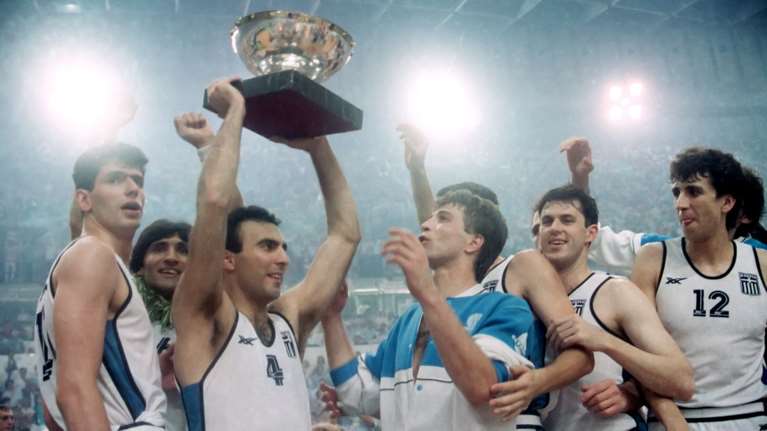 Ο Νίκος Γκάλης για τον θρίαμβο του '87: "Η επιτυχία μιας ομάδας που έκανε έναν λαό να πιστέψει στον εαυτό του"