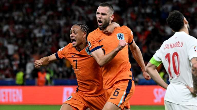 Euro 2024 : Η Ολλανδία έκανε την ανατροπή και προκρίθηκε στους &quot;4&quot; - Τελικό σκορ 2 - 1 την Τουρκία