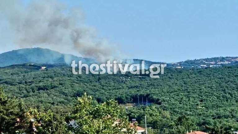 Θεσσαλονίκη: Πυρκαγιά στον Χορτιάτη - Επιχειρούν 7 εναέρια μέσα για την κατάσβεση - Μήνυμα του 112 [βίντεο]