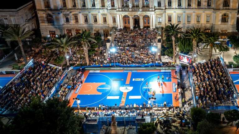 Γυναικείο μπάσκετ με φόντο το Αιγαίο: Αλεξανδρή, Παναγιωτοπούλου και Διέλα στο Stoiximan AegeanBall Festival 2025