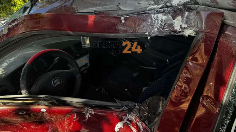 Θανατηφόρο τροχαίο στο Ηράκλειο: Νεκρός 53χρονος πατέρας δύο ανήλικων παιδιών [εικόνες]