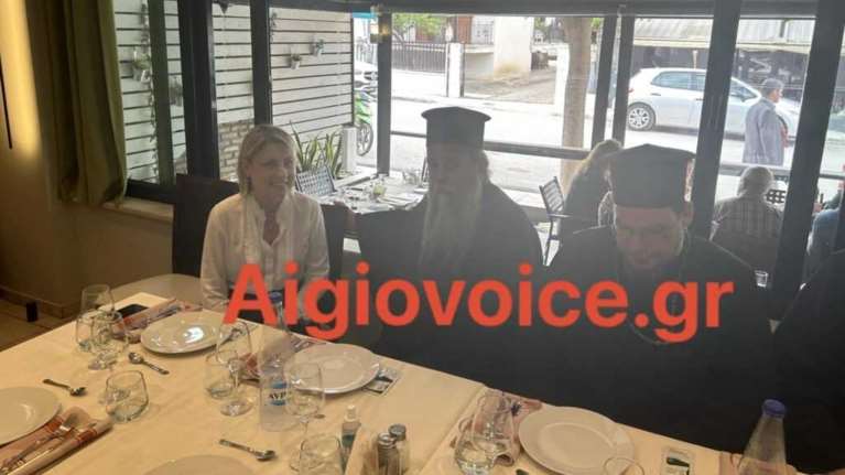 Έφαγε &quot;πόρτα&quot; η υφυπουργός Υποδομών από τον Μητροπολίτη Καλαβρύτων; - Η διάψευση της Μητρόπολης