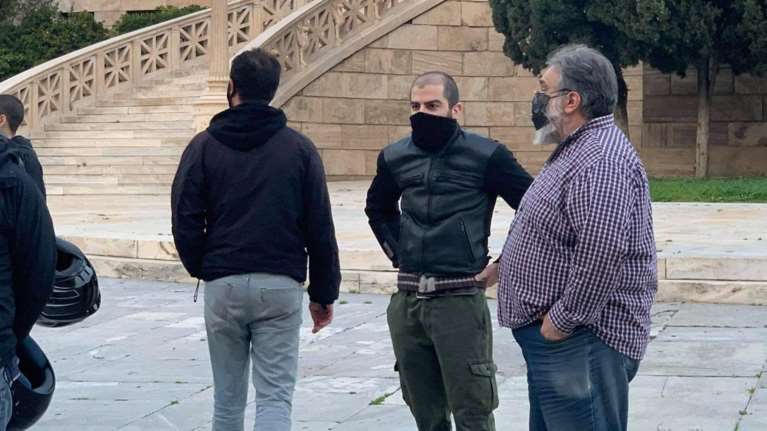 Συγκέντρωση για Κουφοντίνα: Παρών στη συγκέντρωση ο γιος του, Έκτορας