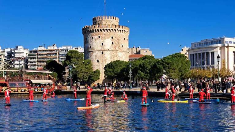 Αϊ-Βασίληδες με... sup θα γεμίσουν τον Θερμαϊκό