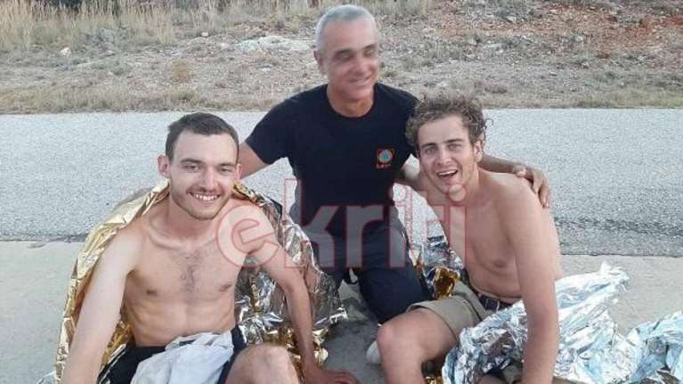 Καρέ καρέ η διάσωση των δύο Ελληνοκαναδών που χάθηκαν στα Σφακιά [εικόνες - βίντεο]