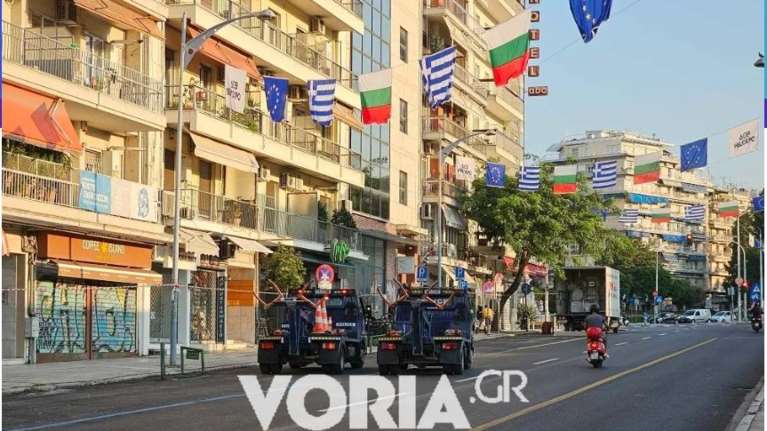 ΔΕΘ: Αστακός το κέντρο της Θεσσαλονίκης, με drone και &quot;Αύρα&quot; - Σε κλοιό κινητοποιήσεων η πόλη