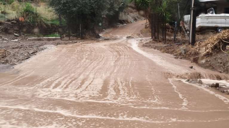 Κρήτη: Έντονη χαλαζόπτωση και καταιγίδες - Άσπρισαν οι δρόμοι στο Φόδελε [εικόνες - βίντεο]