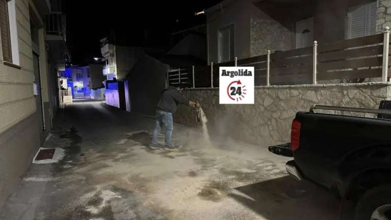 Άργος: 40 κιλά λάδι μετέτρεψαν δρόμο σε πίστα... πατινάζ – Επεσε και τραυματίστηκε ντελιβεράς