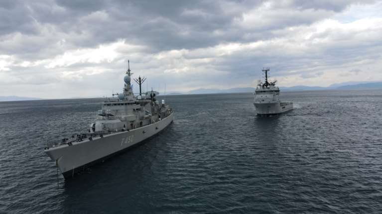 Δοκιμαστικός πλους της Φρεγάτας "ΕΛΛΗ" - Δωρεά Παναγιώτη Λασκαρίδη [Εικόνες]