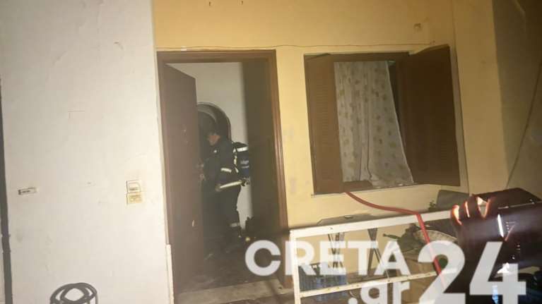 Κρήτη: Φωτιά σε διαμέρισμα στο Ηράκλειο - Νεκρή εντοπίστηκε 73χρονη