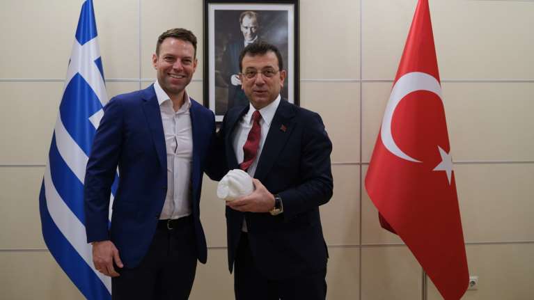 Συνάντηση Κασσελάκη με Ιμάμογλου στην Κωνσταντινούπολη - Η αποκάλυψη για την καταγωγή του