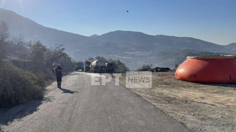 Ρέθυμνο: Χωρίς ενεργό μέτωπο η φωτιά  – Συνεχίζουν να επιχειρούν τα εναέρια μέσα, κίνδυνος αναζωπυρώσεων