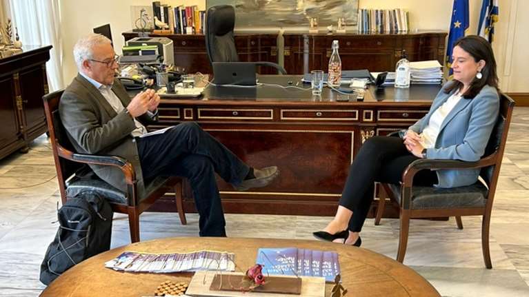 Νίκη Κεραμέως στο TheTOC: Βαθιά προβληματική η φράση του Τσίπρα ότι &quot;η Κεραμέως σε έκοψε&quot;