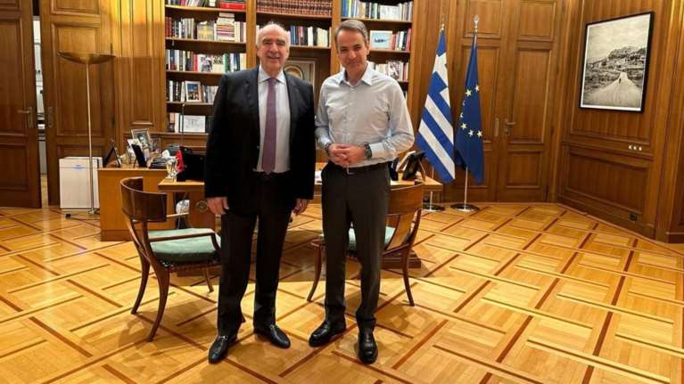 Συνάντηση Μητσοτάκη - Μεϊμαράκη: Ξανά υποψήφιος ο επικεφαλής των ευρωβουλευτών της ΝΔ