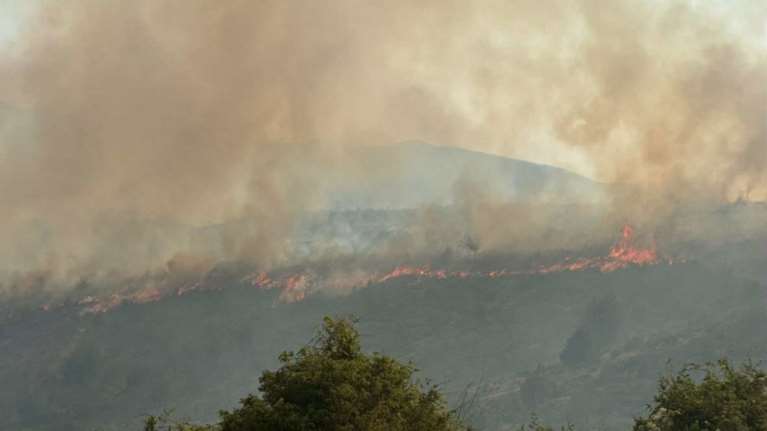 Φωτιά στη Ροδόπη: Ενισχύθηκαν οι πυροσβεστικές δυνάμεις - Ήχησε το 112 για εκκένωση οικισμού [βίντεο]