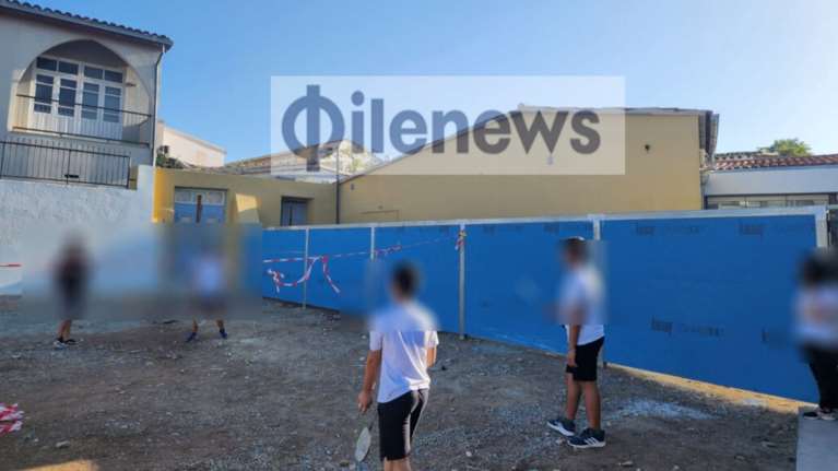 Μεσαίωνας στην Κύπρο: Έφτιαξαν τοίχο σε Γυμνάσιο και χωρίζουν τα "παραβατικά" παιδιά με τα "κανονικά" [εικόνες]