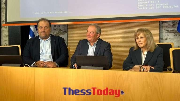 Στην περιφέρεια Κεντρικής Μακεδονίας ο πρώην πρωθυπουργός Κώστας Καραμανλής [εικόνες - βίντεο]