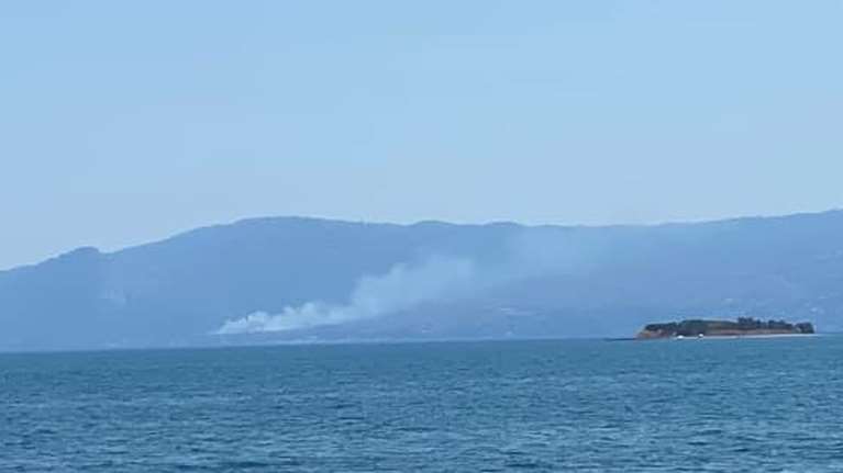 Πυροσβεστική: Υπο μερικό έλεγχο η φωτιά στον Κάλαμο [Εικόνες]