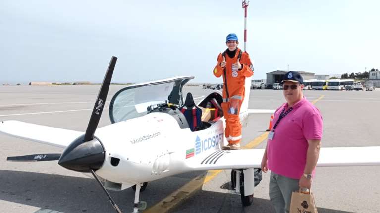 Στην Κρήτη ο 16χρονος Βέλγος που κάνει τον γύρο του κόσμου με μονοκινητήριο αεροσκάφος [εικόνες]