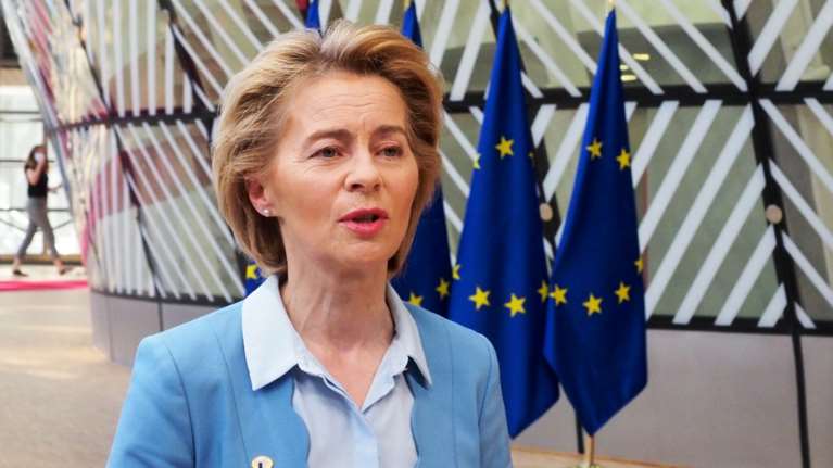 Ουκρανία: Στο Κίεβο η Ούρσουλα φον ντερ Λάιεν για συνομιλίες με τον Ζελένσκι την Παρασκευή