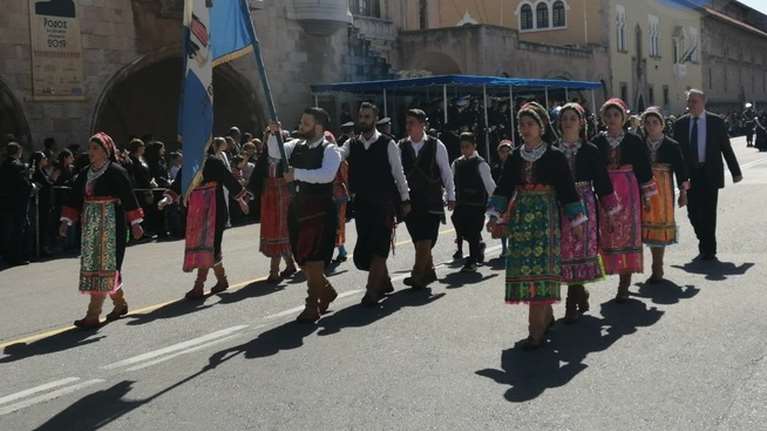 Ρόδος: Με λαμπρότητα η 72η επέτειος της Ενσωμάτωσης της Δωδεκανήσου