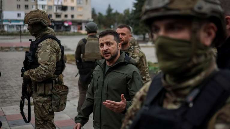 Ουκρανία: "Απελευθερώσαμε τρεις κοινότητες στη Χερσώνα" ανακοίνωσε ο Ζελένσκι