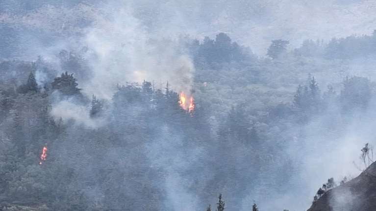 Νέα φωτιά στον Αποκόρωνα Χανίων - Ισχυροί άνεμοι στην περιοχή