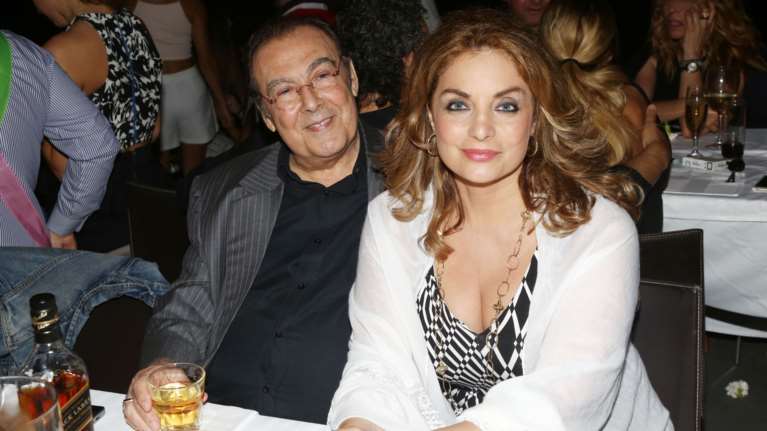 Σπάνιο κλικ: Γκερέκου και Βοσκόπουλος σε λαμπερό πάρτι των &#39;90s - Στην αρχή του έρωτά τους