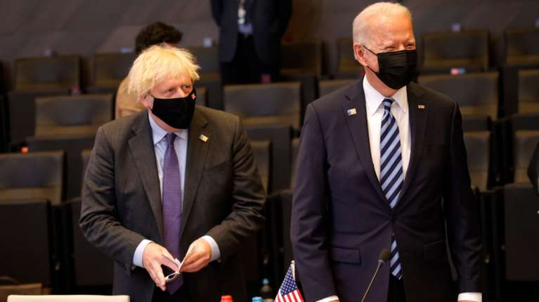 Ουκρανία: "Υπάρχει ακόμη περιθώριο για διπλωματία" - Επικοινωνία Μπάιντεν με Τζόνσον