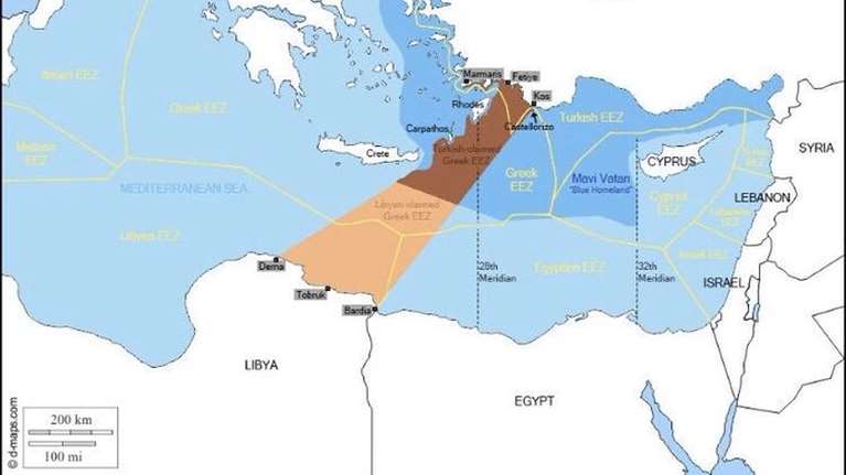 Αιγυπτιακή σφήνα κόβει κάθετα το τουρκολυβικό μνημόνιο: Η Αίγυπτος οριοθέτησε μονομερώς τα θαλάσσια σύνορά της με τη Λιβύη