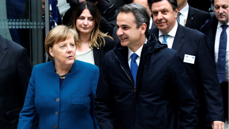 Μητσοτάκης Μέρκελ