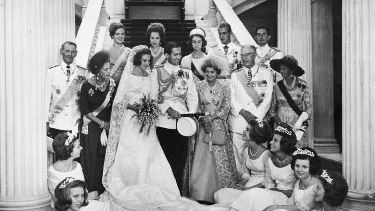 Κωνσταντίνος Β&#39; -  Άννα Μαρία: Ο πρώτος και ο τελευταίος βασιλικός γάμος εν ενεργεία μονάρχη στην Αθήνα