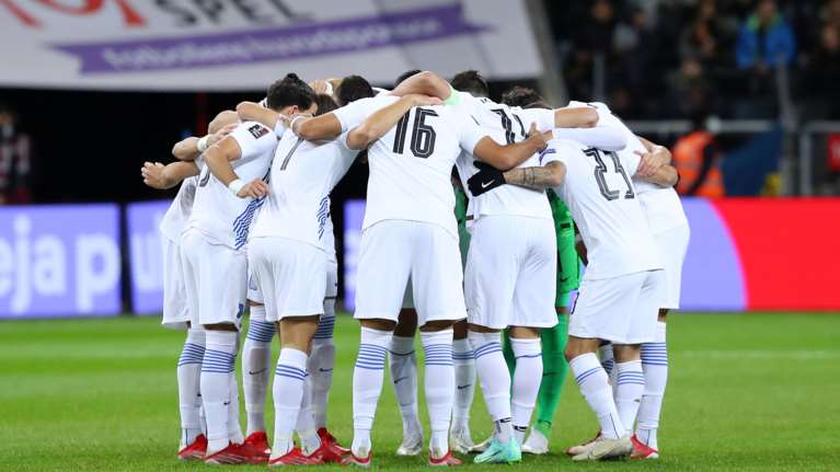 Προκριματικά Μουντιάλ: &quot;Δώρο&quot; από τη Γεωργία στην Εθνική Ελλάδος - Η ενδεκάδα του Φαν’τ Σχιπ κόντρα στην Ισπανία