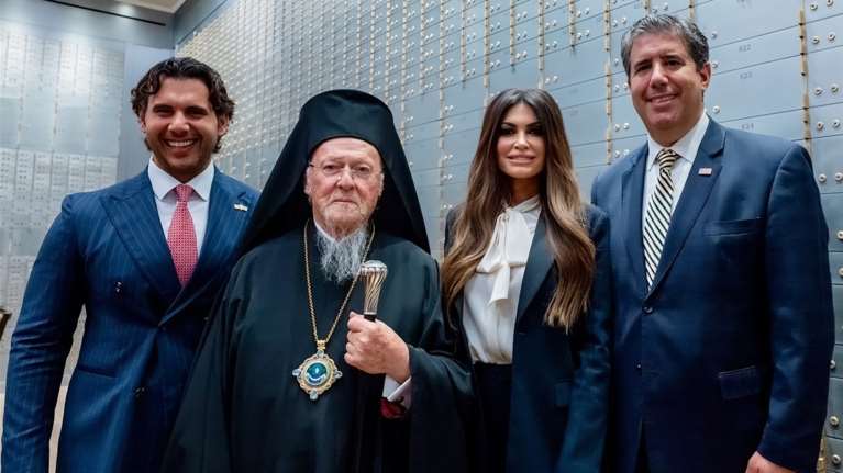 Συνάντηση Γκίλφοϊλ με τον Οικουμενικό Πατριάρχη Βαρθολομαίο: &quot;Η πνευματική του καθοδήγηση εμπνέει εκατομμύρια&quot;