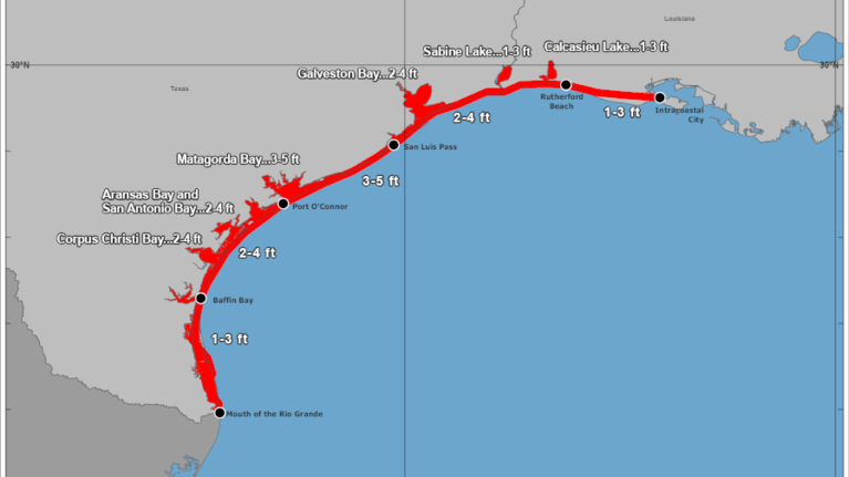 ΗΠΑ: Η καταιγίδα Νίκολας απειλεί τις ακτές του Τέξας - Ζωντανά η πορεία της