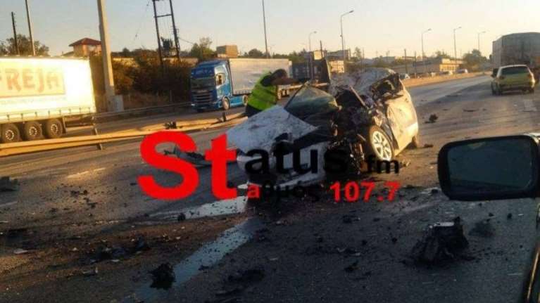 Τροχαίο σοκ στη Θεσσαλονίκη: Αυτοκίνητο τούμπαρε και πέρασε στο αντίθετο ρεύμα της Εγνατίας – Ένας νεκρός