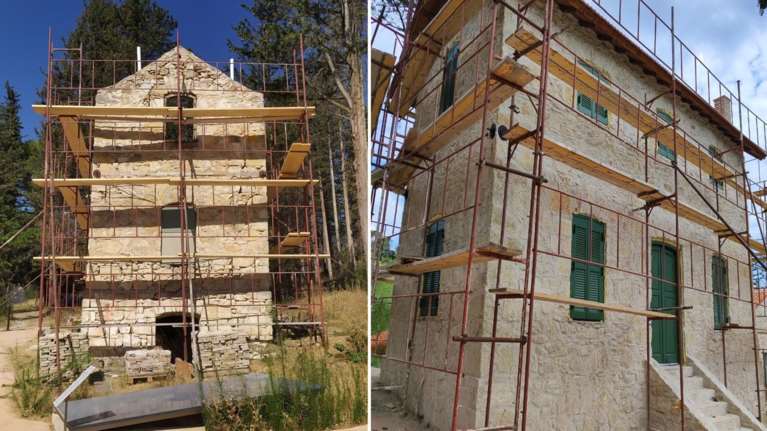 Αλλάζουν όψη τα πρώην Βασιλικά Κτήματα στο Τατόι: Αυτοψία ΥΠΠΟ στα κτίρια που αποκαθίστανται [εικόνες]