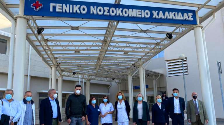 Κικίλιας από το νοσοκομείο της Χαλκίδας: &quot;Ανοίξαμε νέες ΜΕΘ και προσλάβαμε μόνιμους ιατρούς και νοσηλευτικό προσωπικό&quot;