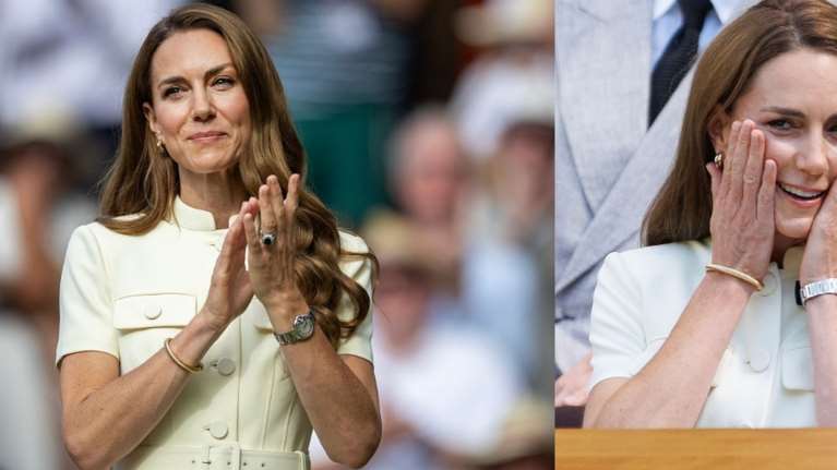 Η εντυπωσιακή εμφάνιση της Κέιτ Μίντλετον με τα τέσσερα βασιλικά δαχτυλίδια - Ο συμβολισμός που λέει πολλά